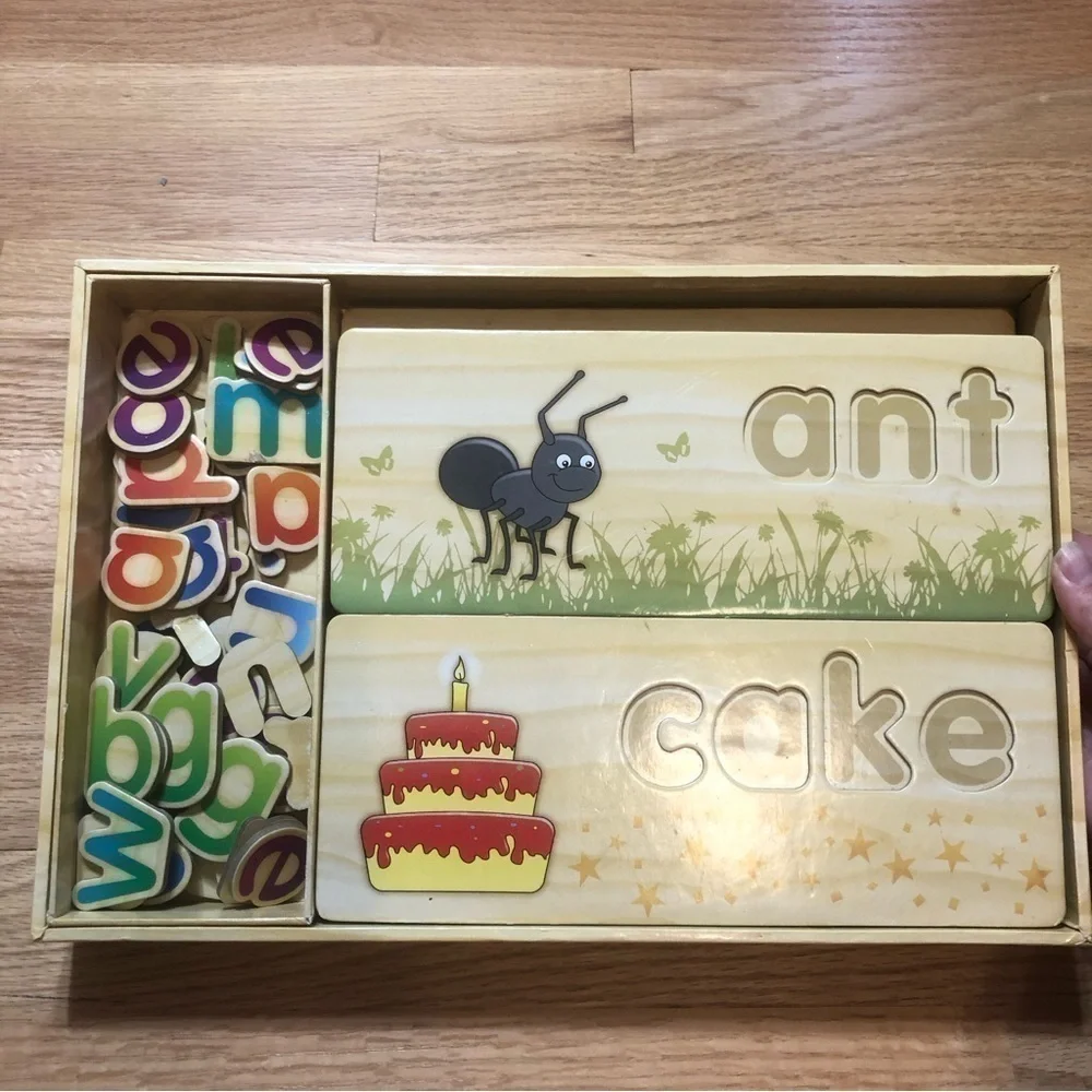 The Learning Resource See & Spell Wooden Educational Toy
